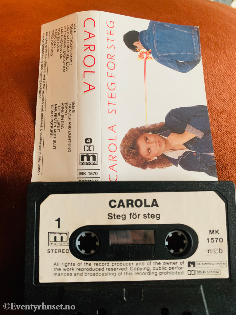 Carola - Steg För Steg. Kassett. Kassett (Mc)