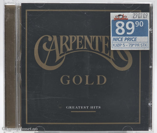 Carpenters. 2000. Gold: Greatest Hits. CD.