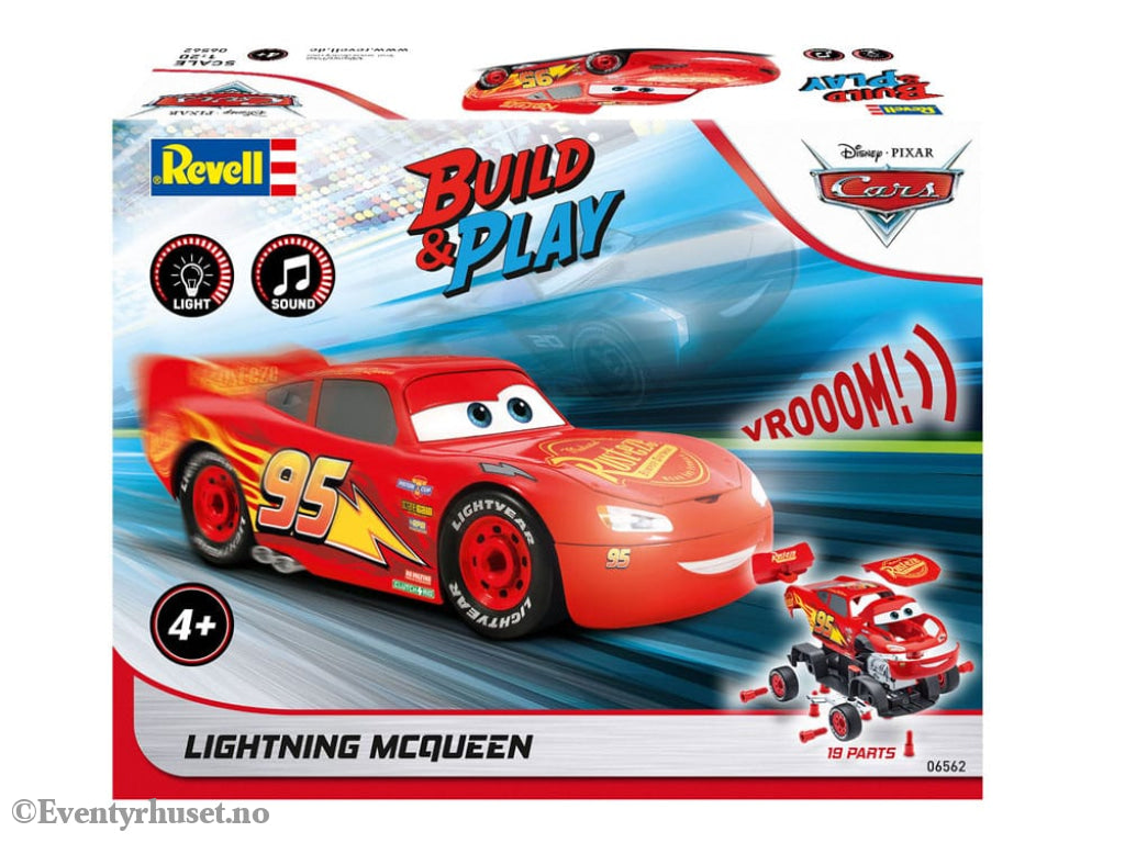 Cars Model Kit 1/20 Lightning McQueen 20 cm Toys