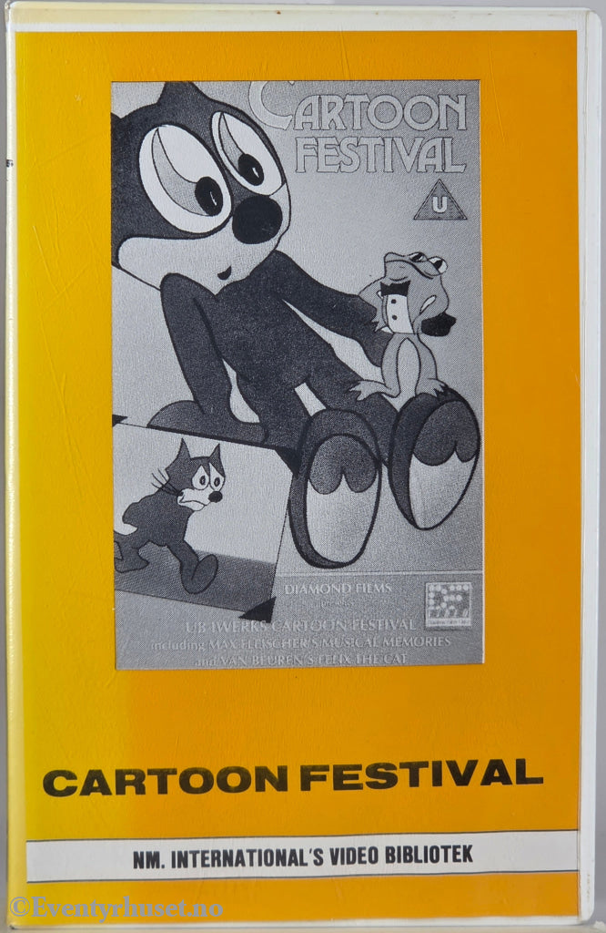 Cartoon Festival – 1980-tallet . VHS Big Box.