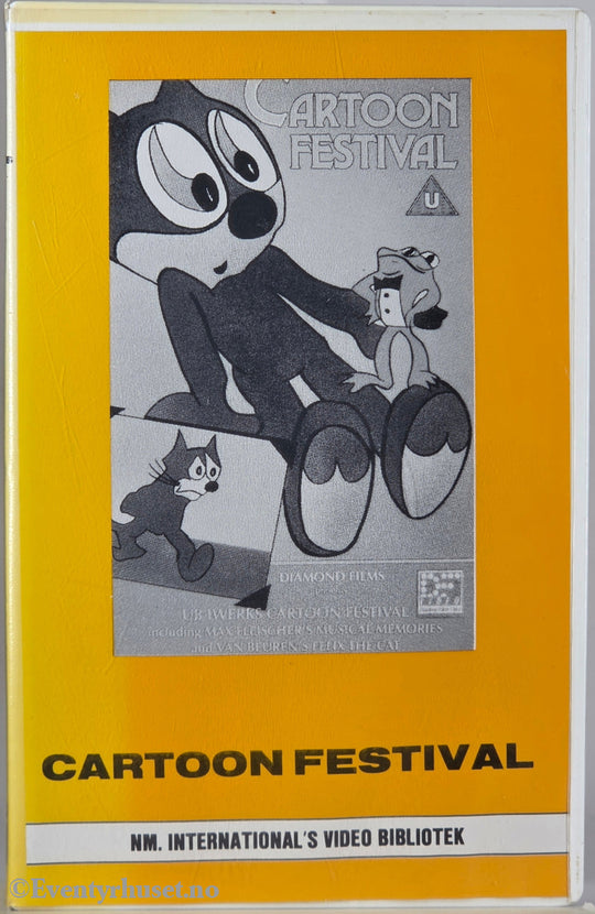 Cartoon Festival – 1980-tallet . VHS Big Box.
