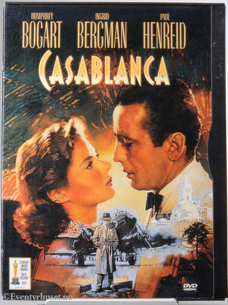 Casablanca (1942). DVD. Snapcase. Egmont Film