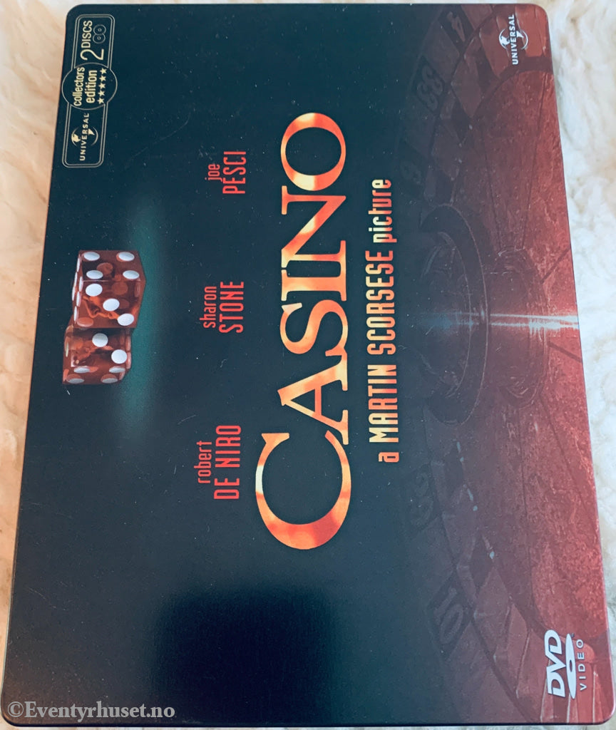 Casino. 1995. DVD steelbox.