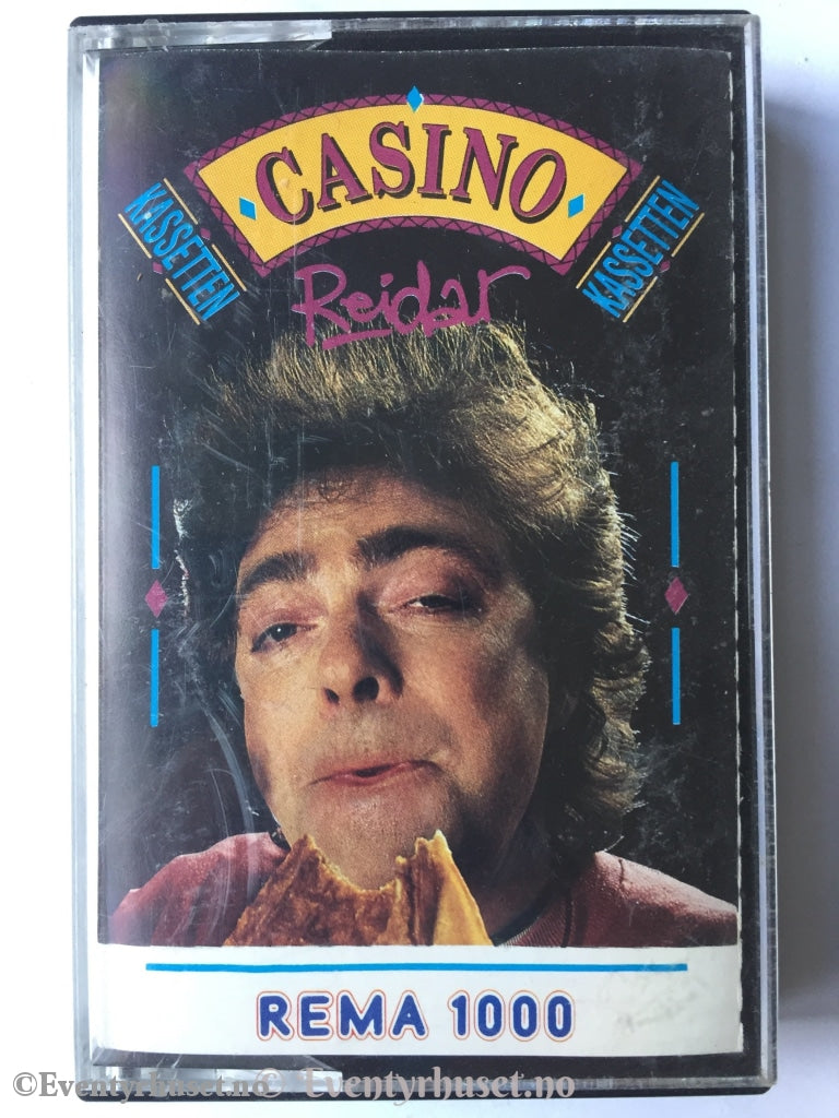 Casino Reidar Kassetten. 1990. Kassettbok. Kassettbok