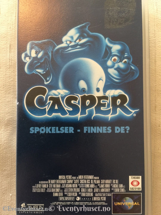 Casper. 1995. Spøkelser - Finnes De Vhs. Vhs