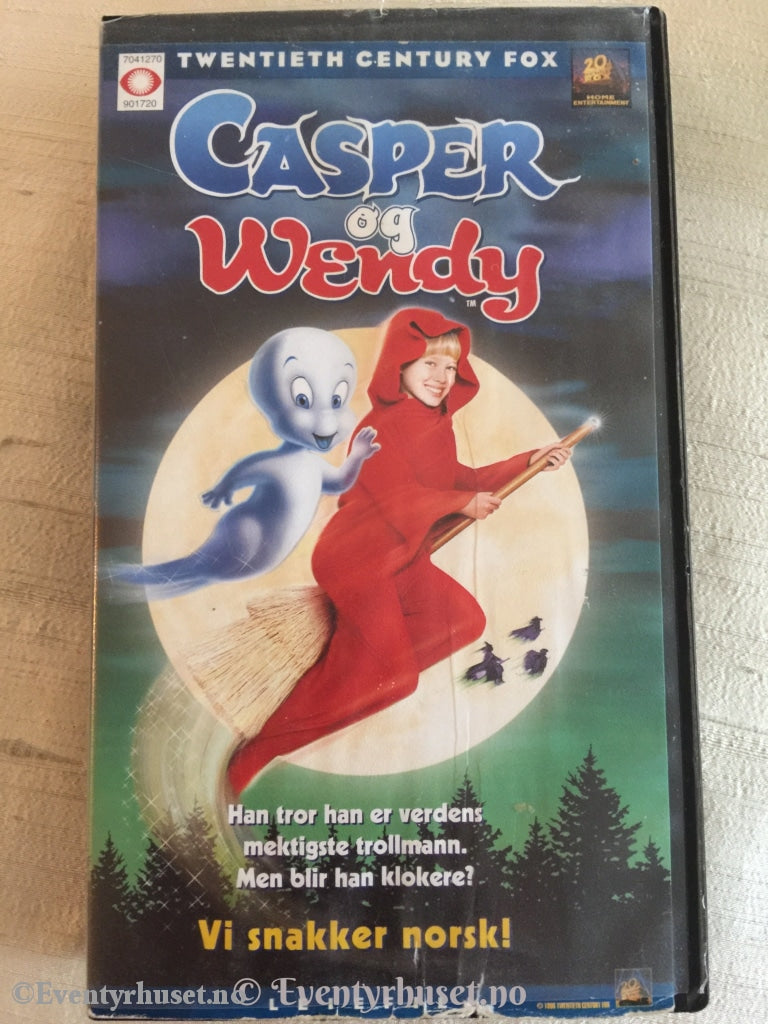 Casper Og Wendy. 1998. Vhs. Vhs