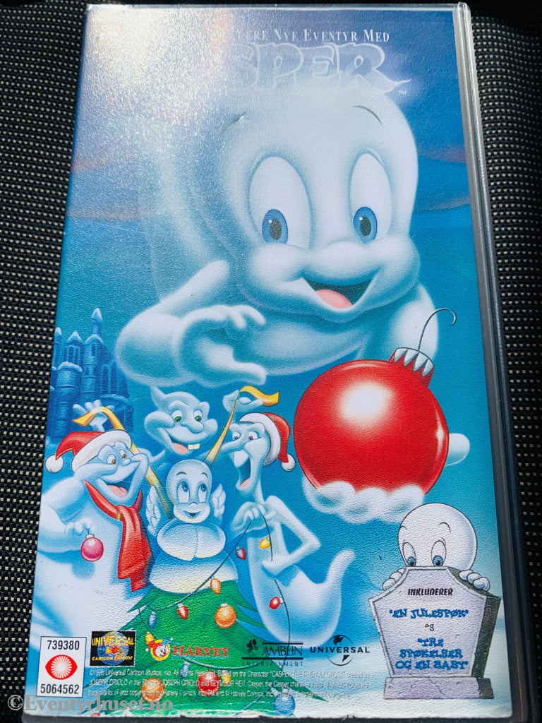 Casper - Spøktakulære Nye Eventyr Med Casper. 1996. Vhs. Vhs