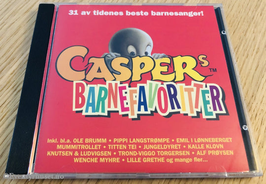 Caspers Barnefavoritter. 1995. Cd. Cd