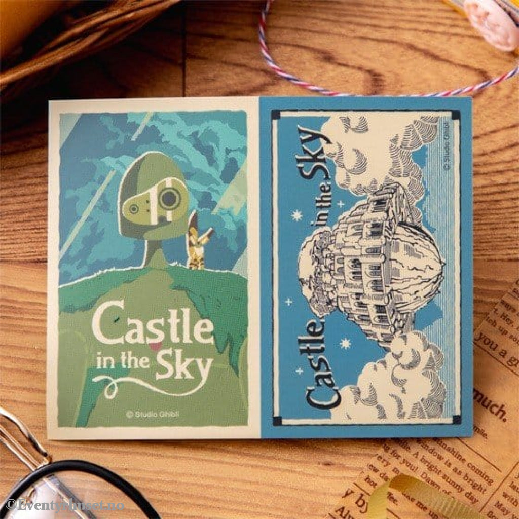 Castle in the Sky Sticker Robot & Castle Laputa Retro Home & Gifts
