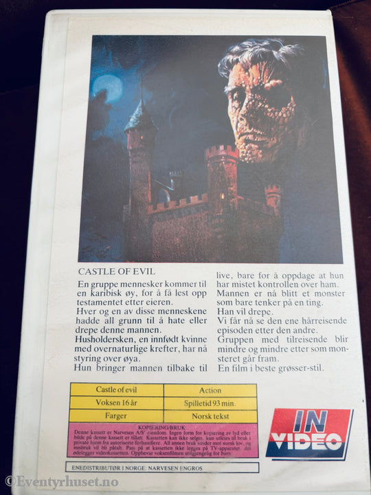 Castle of Evil. VHS Big Box. VHS Big Box