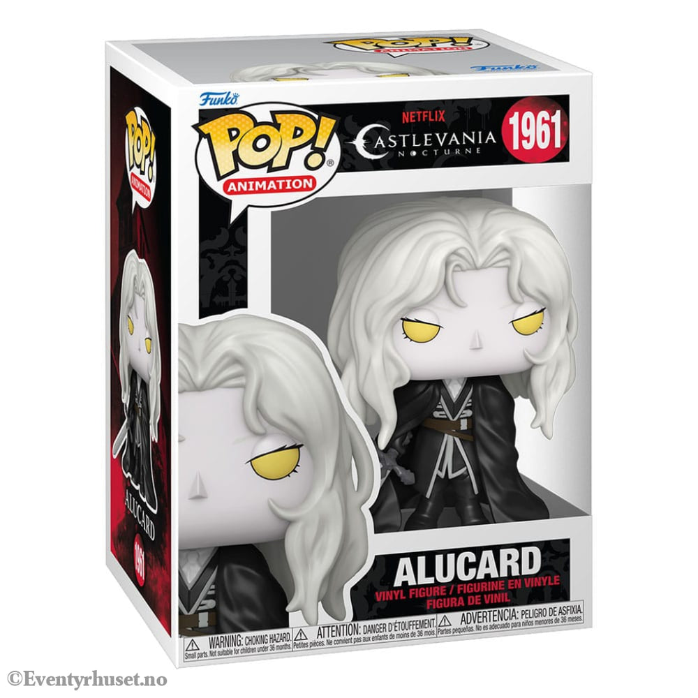Castlevania Nocturne POP! Animation Vinyl Figure Alucard 9 cm Manga & Anime