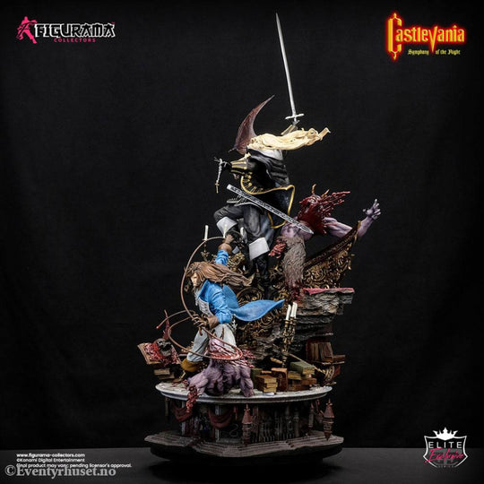 Castlevania: Symphony of the Night Elite Exclusive Statue 1/6 Alucard & Richter Belmont 91 cm Collectibles