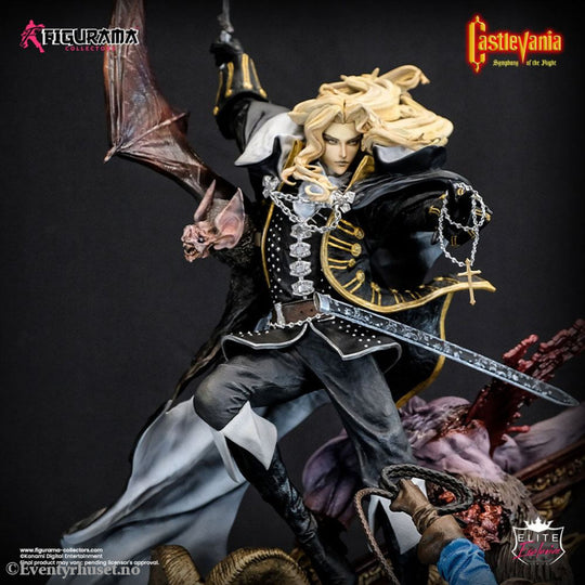 Castlevania: Symphony of the Night Elite Exclusive Statue 1/6 Alucard & Richter Belmont 91 cm Collectibles