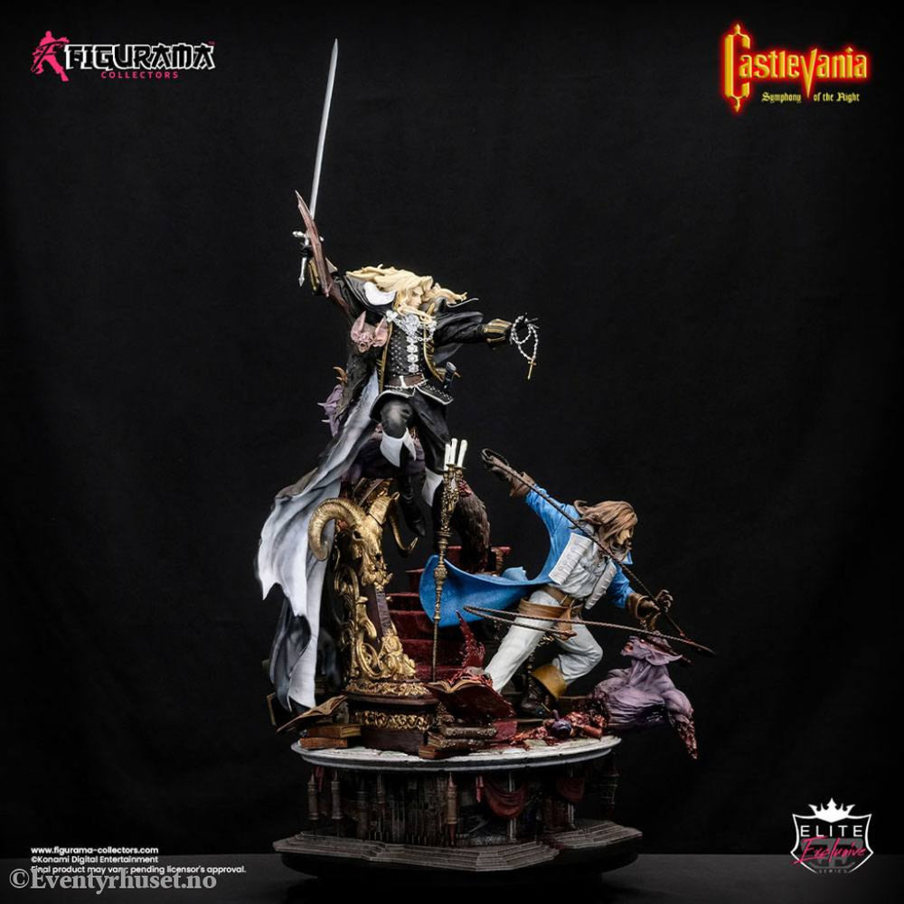 Castlevania: Symphony of the Night Elite Exclusive Statue 1/6 Alucard & Richter Belmont 91 cm Collectibles
