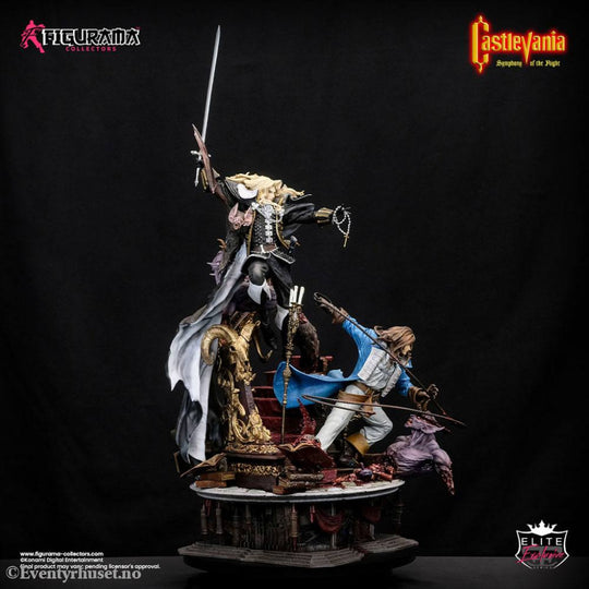 Castlevania: Symphony of the Night Elite Exclusive Statue 1/6 Alucard & Richter Belmont 91 cm Collectibles
