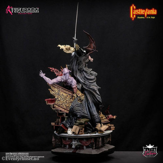 Castlevania: Symphony of the Night Elite Exclusive Statue 1/6 Alucard & Richter Belmont 91 cm Collectibles