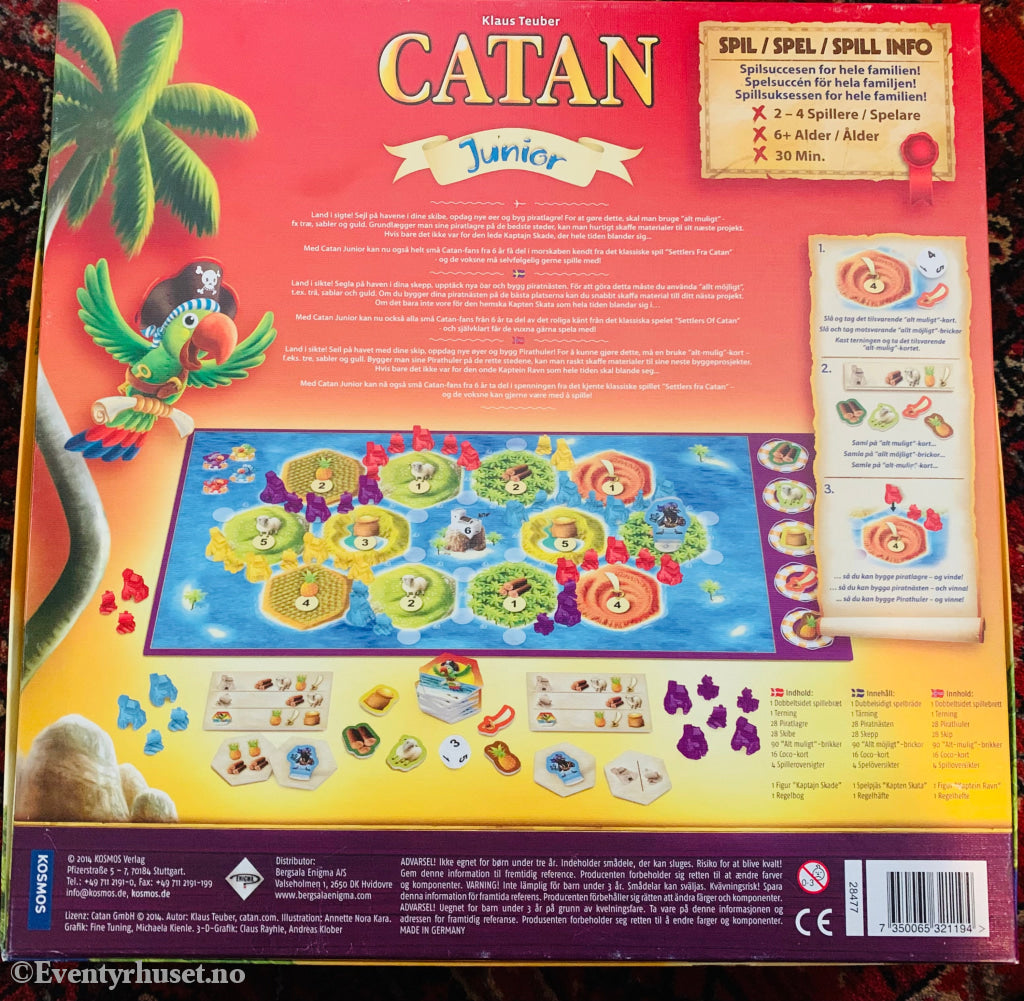 Catan Junior. Brettspill. Brettspill