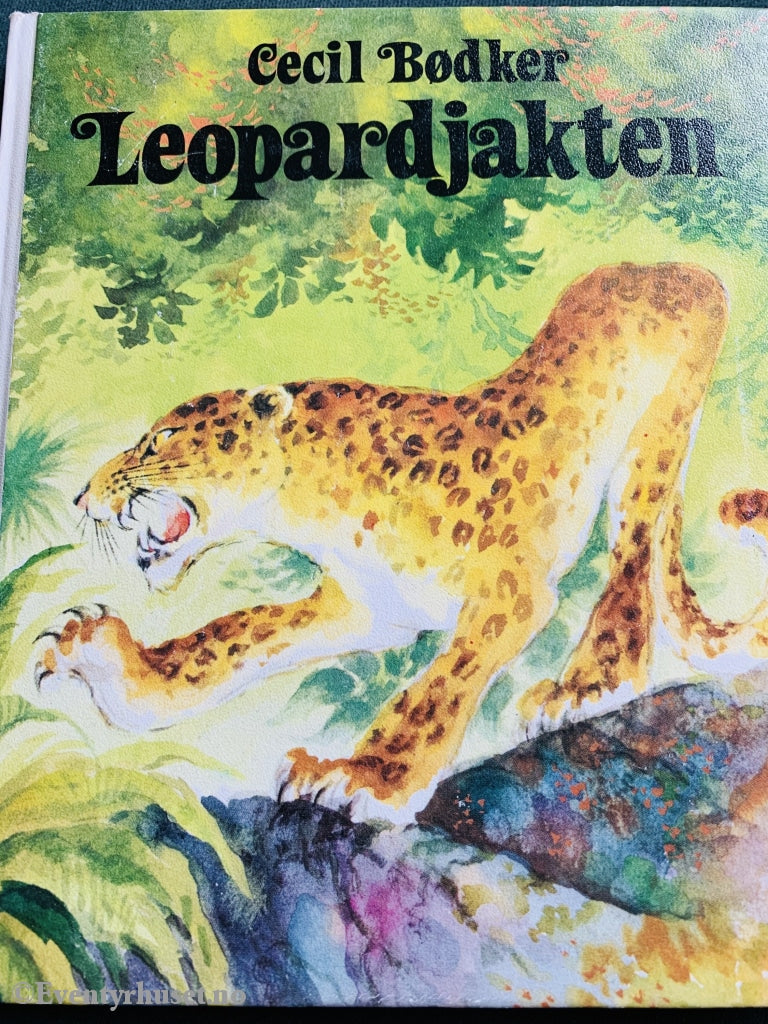 Cecil Bødker. 1970/75. Leopardjakten. Fortelling