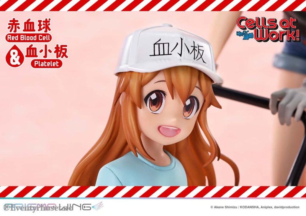 Cells at Work Prisma Wing PVC Statue Red Blood Cell & Platelet 26 cm Manga & Anime