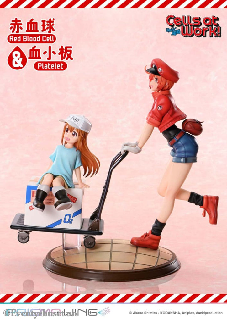Cells at Work Prisma Wing PVC Statue Red Blood Cell & Platelet 26 cm Manga & Anime