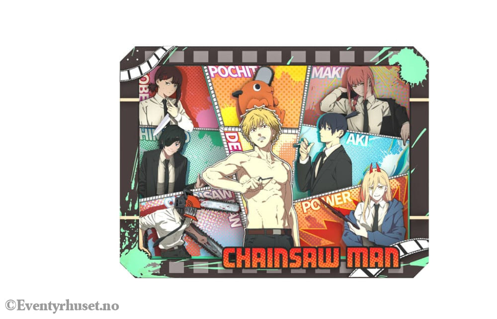 Chainsaw Man Model Kit Wooden Gallery (L) Charaters United Manga & Anime