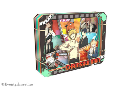 Chainsaw Man Model Kit Wooden Gallery (L) Charaters United Manga & Anime