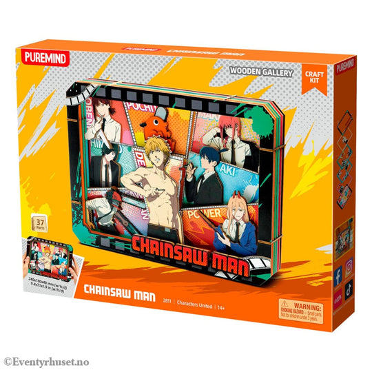 Chainsaw Man Model Kit Wooden Gallery (L) Charaters United Manga & Anime