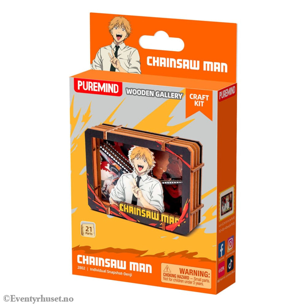 Chainsaw Man Model Kit Wooden Gallery (S) Denji Manga & Anime