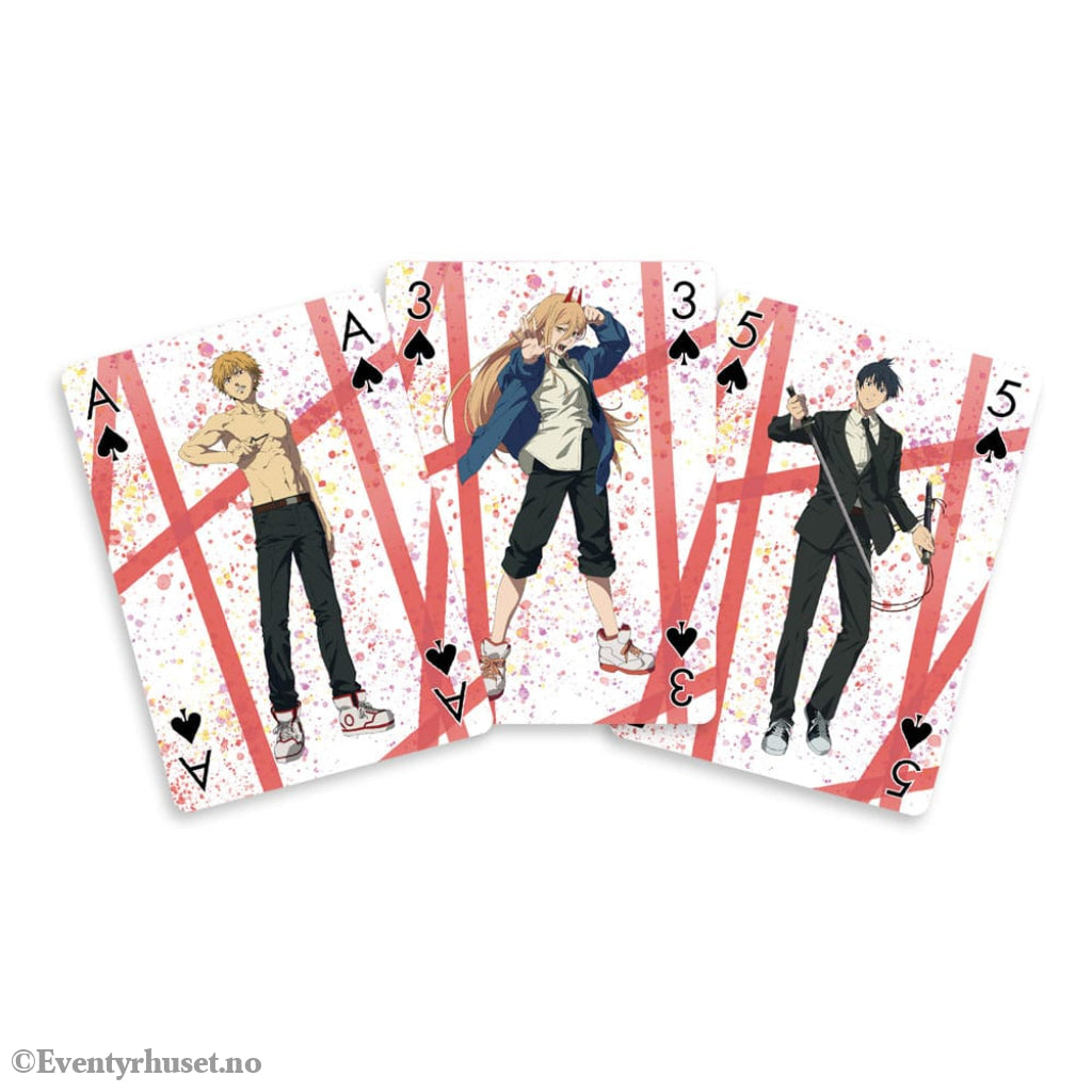 Chainsaw Man Playing Cards Games