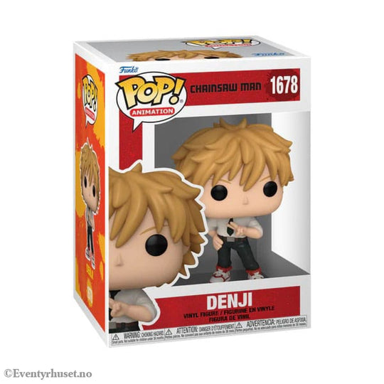 Chainsaw Man POP! Animation Vinyl Figure Denji 9 cm Manga & Anime