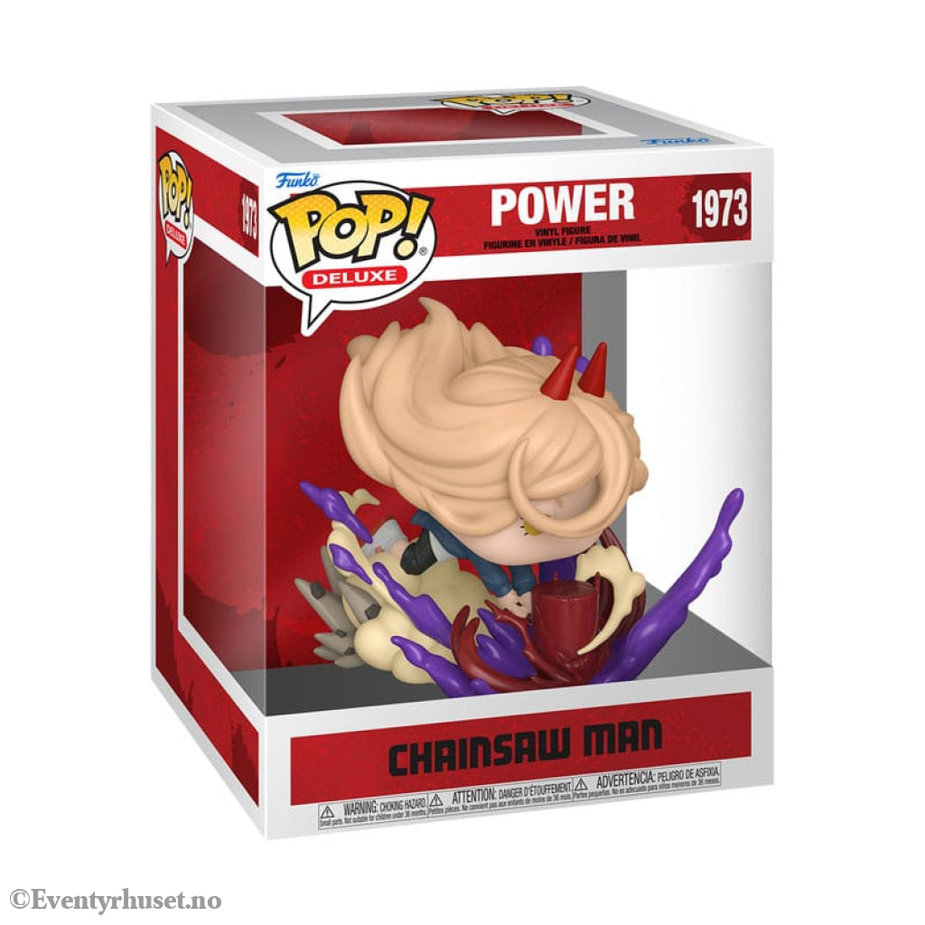 Chainsaw Man POP! Deluxe Vinyl Figure Power (Blood Mallet) 16 cm Collectibles