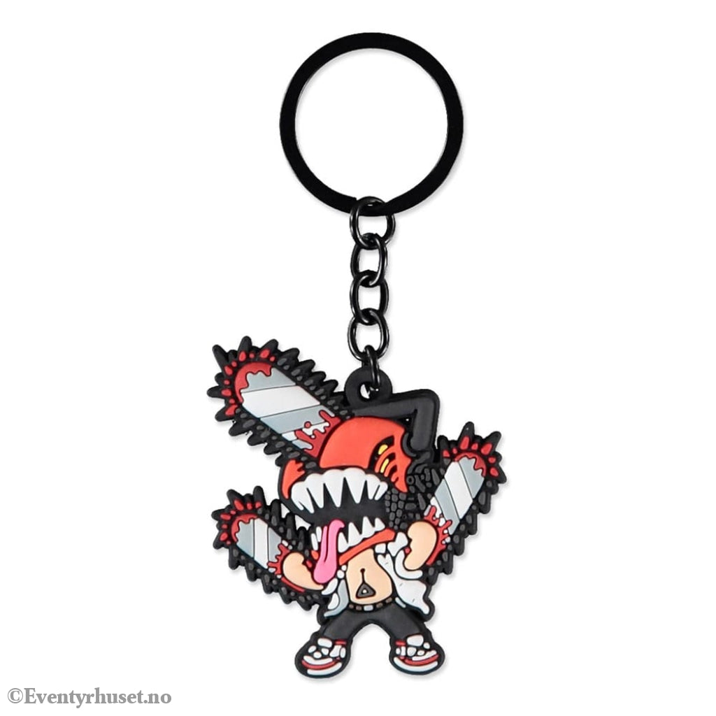 Chainsaw Man Rubber Keychain Chainsaw Man Fashion & Accessories