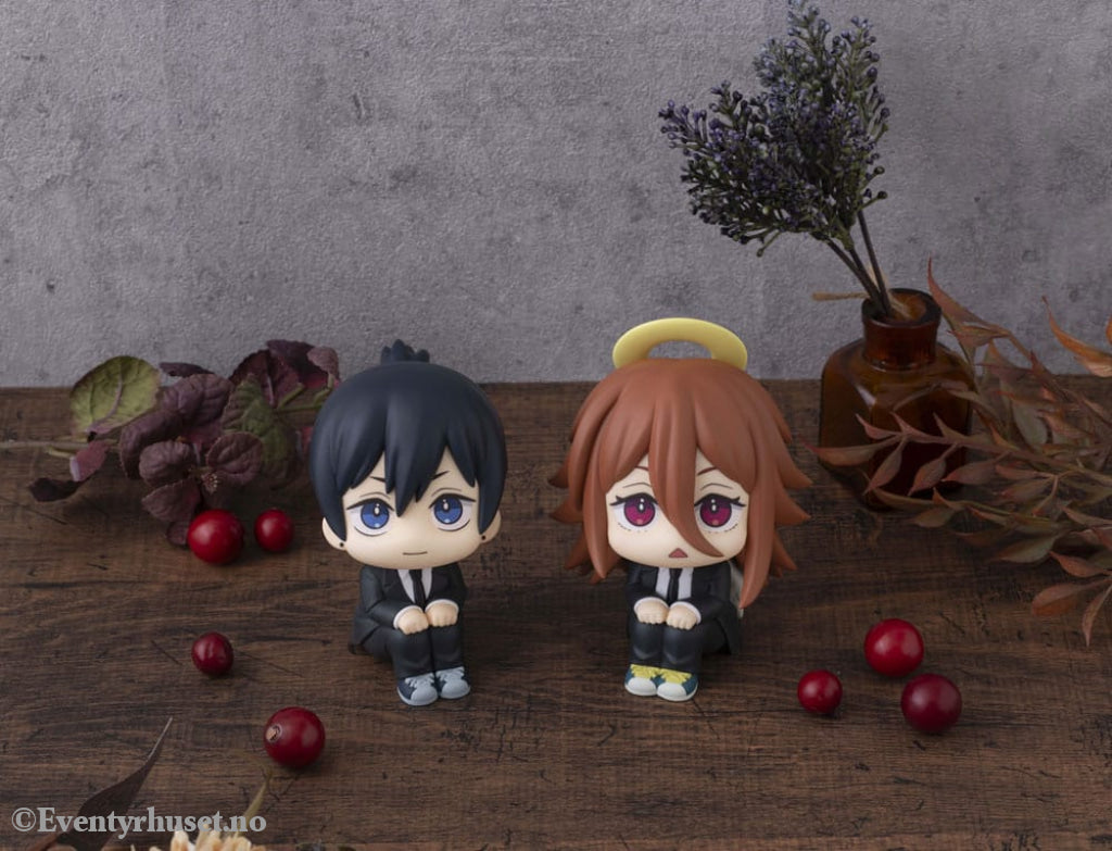 Chainsaw Man The Movie: Reze Arc Look Up PVC Statue Aki Hayakawa Smile Ver. & Angel Devil Set (with gift) 11 cm Manga &