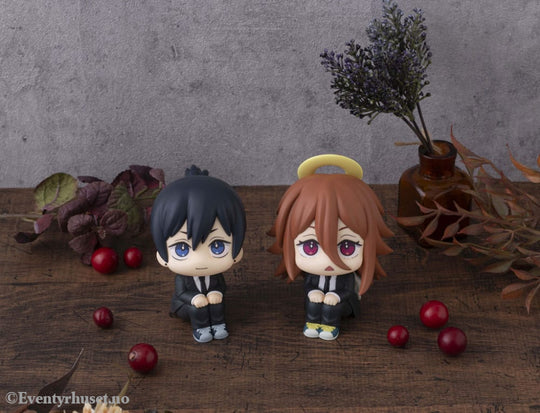 Chainsaw Man The Movie: Reze Arc Look Up PVC Statue Aki Hayakawa Smile Ver. & Angel Devil Set (with gift) 11 cm Manga &