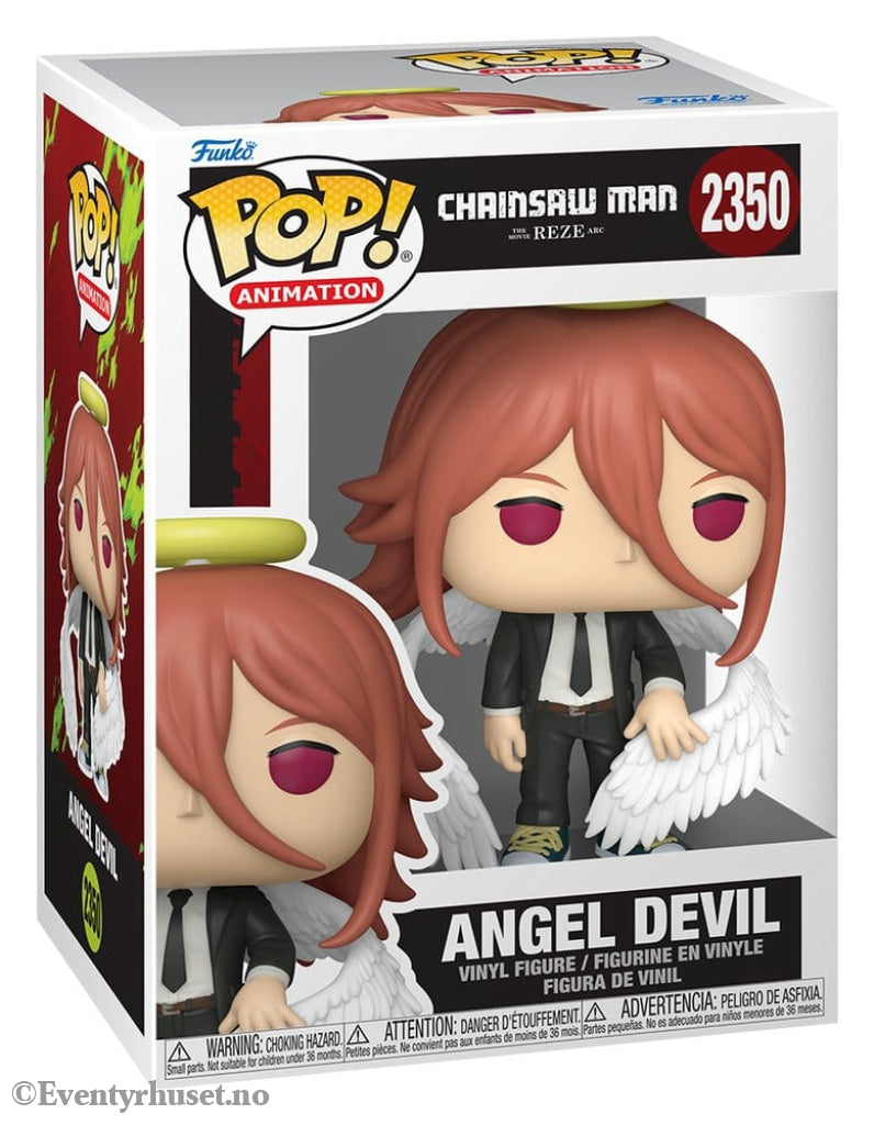 Chainsaw Man - The Movie: Reze Arc POP! Animation Vinyl Figure Angel Devil 9 cm Manga & Anime