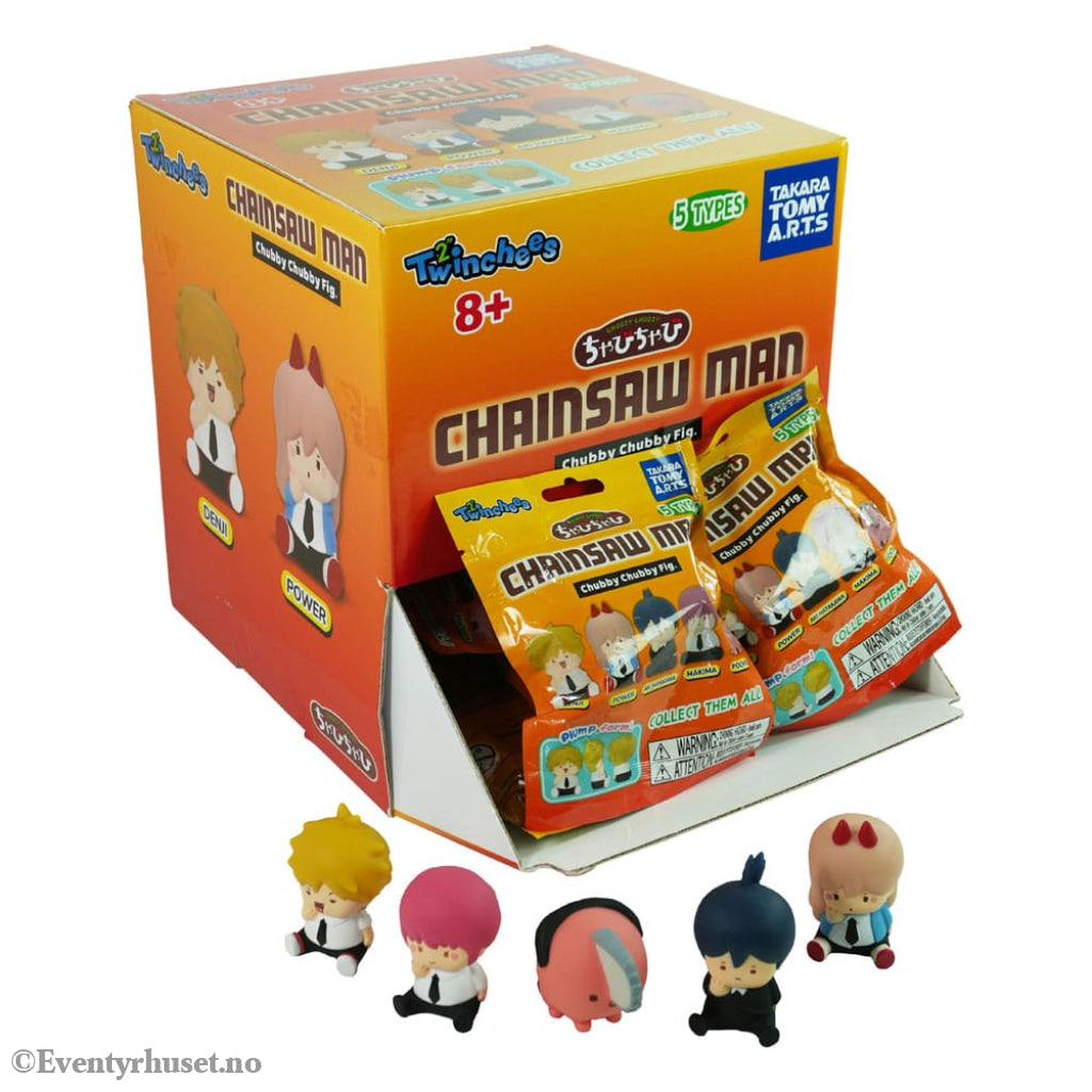 Chainsaw Man Twinchees Mini Figures Chubby Chubby 5 cm Display (24) Collectibles