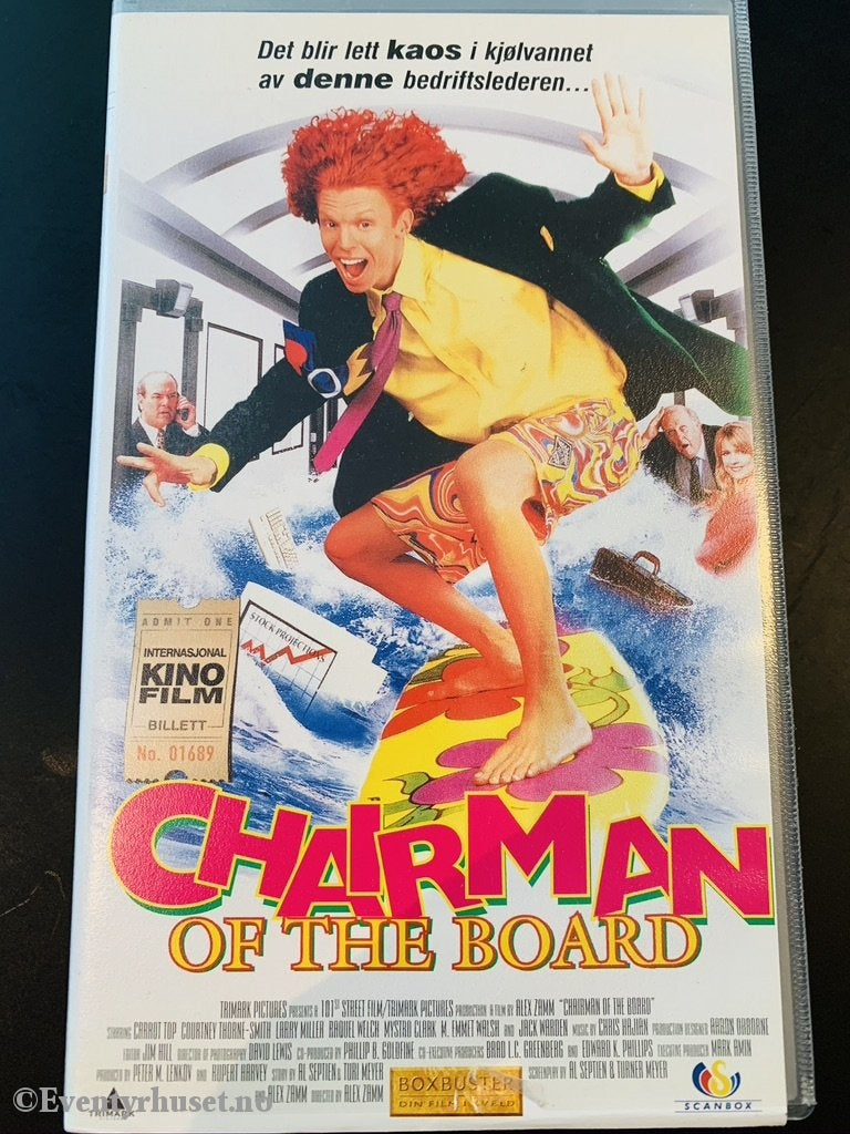 Chairman Of The Board. 1998. Vhs. Utleiefilm. Vhs