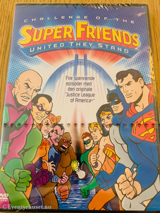 Challenge Of The Super Friends. Dvd Ny I Plast!