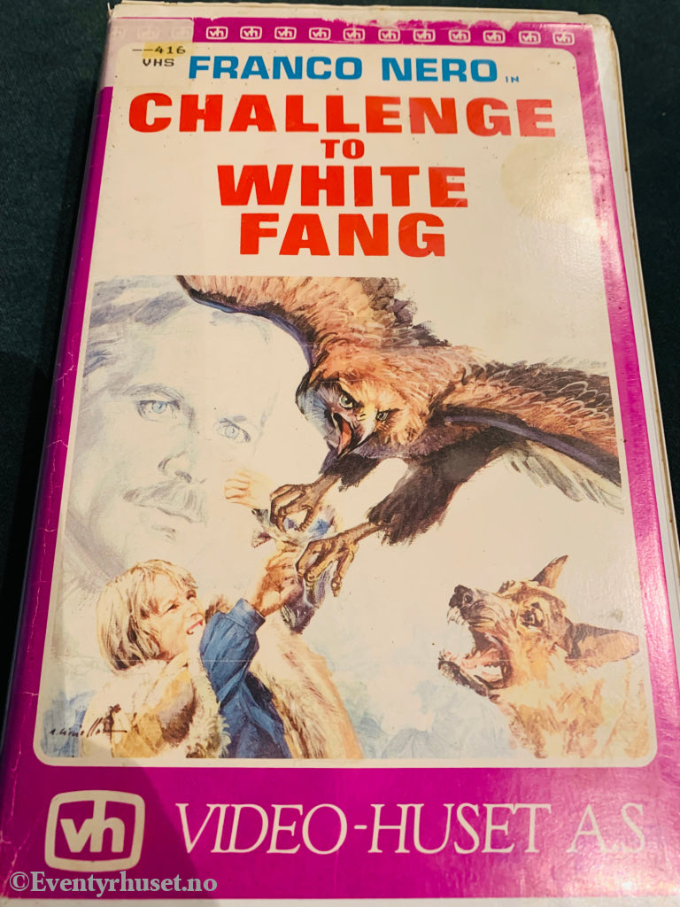 Challenge To White Fang. Vhs Big Box. Box