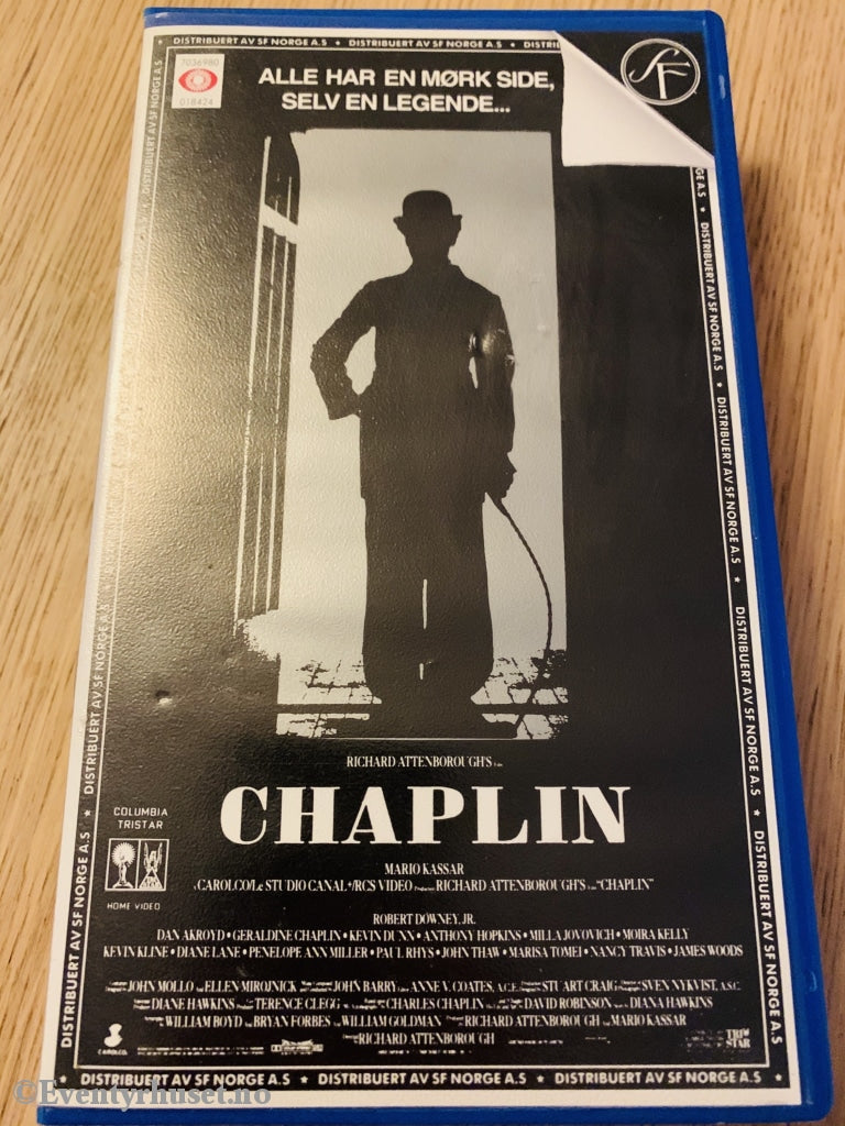 Chaplin. 1992. Vhs. Vhs