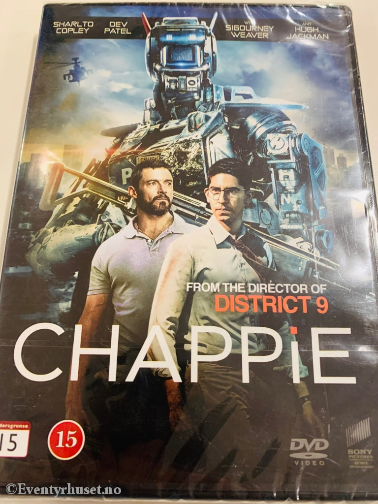 Chappie. 2015. Dvd. Ny I Plast! Dvd