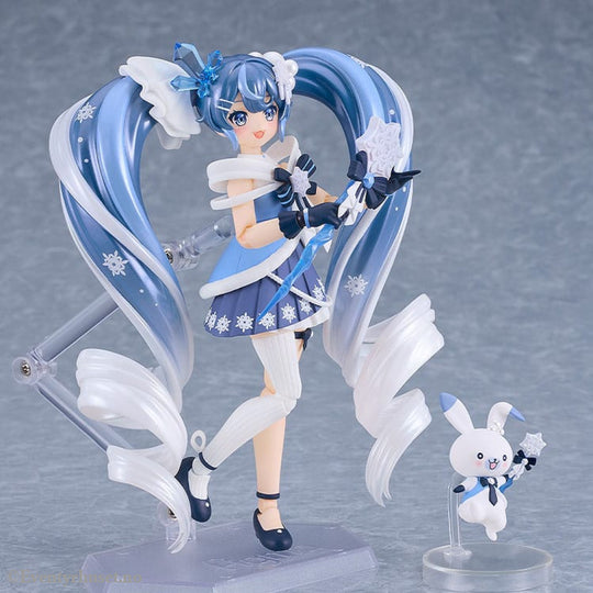 Character Vocal Series 01: Hatsune Miku Figma Action Figure Snow Miku: Crystal Snow Ver. 13 cm Manga & Anime