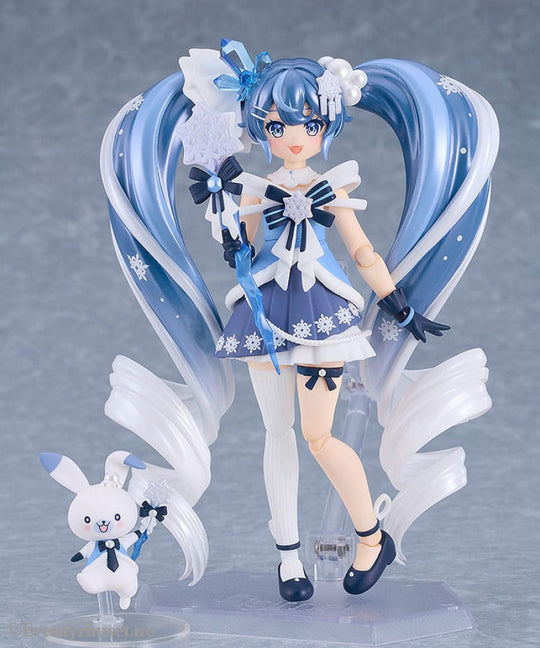 Character Vocal Series 01: Hatsune Miku Figma Action Figure Snow Miku: Crystal Snow Ver. 13 cm Manga & Anime