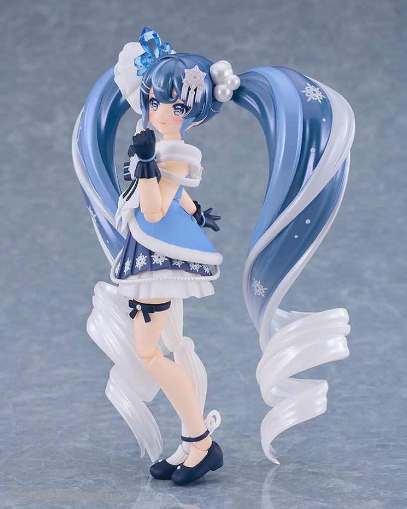 Character Vocal Series 01: Hatsune Miku Figma Action Figure Snow Miku: Crystal Snow Ver. 13 cm Manga & Anime