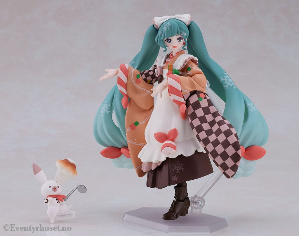 Character Vocal Series 01: Hatsune Miku Figma Action Figure Snow Miku: Winter Delicacy Ver. 14 cm Manga & Anime
