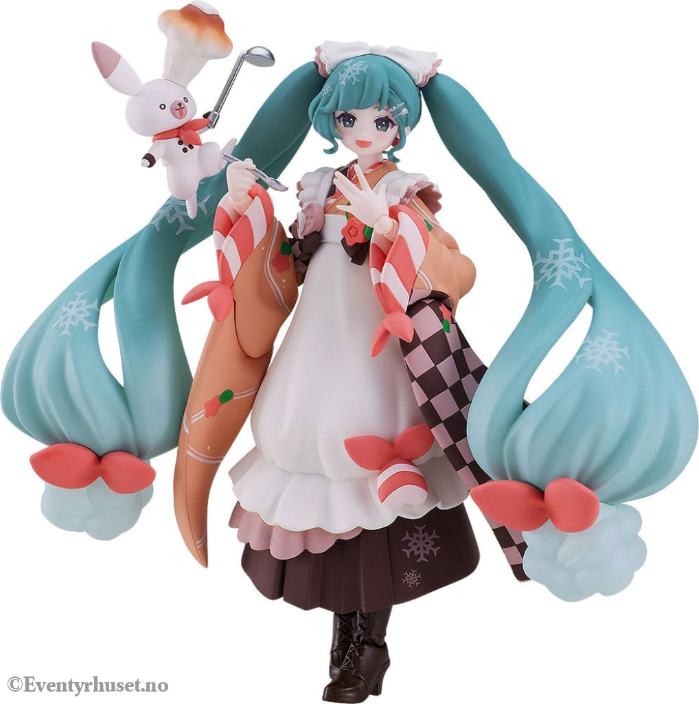Character Vocal Series 01: Hatsune Miku Figma Action Figure Snow Miku: Winter Delicacy Ver. 14 cm Manga & Anime