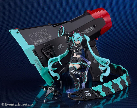 Character Vocal Series 01: Hatsune Miku Plamatea Plastic Model Kit Hatsune Miku: Chuocho Tactical Craft Ver. 15 cm