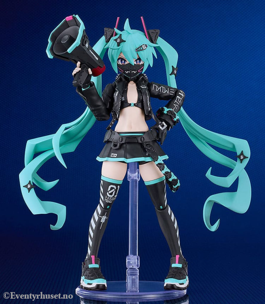 Character Vocal Series 01: Hatsune Miku Plamatea Plastic Model Kit Hatsune Miku: Chuocho Tactical Craft Ver. 15 cm