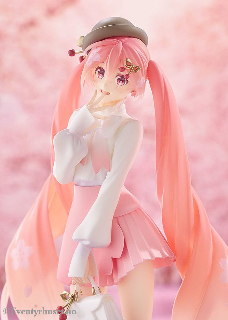 Character Vocal Series 01: Hatsune Miku Pop Up Parade PVC Statue Sakura Miku: Hanami Outfit Ver. 23 cm Manga & Anime