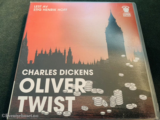 Charles Dickens. 1999/06. Oliver Twist. Lydbok På 5 Cd.